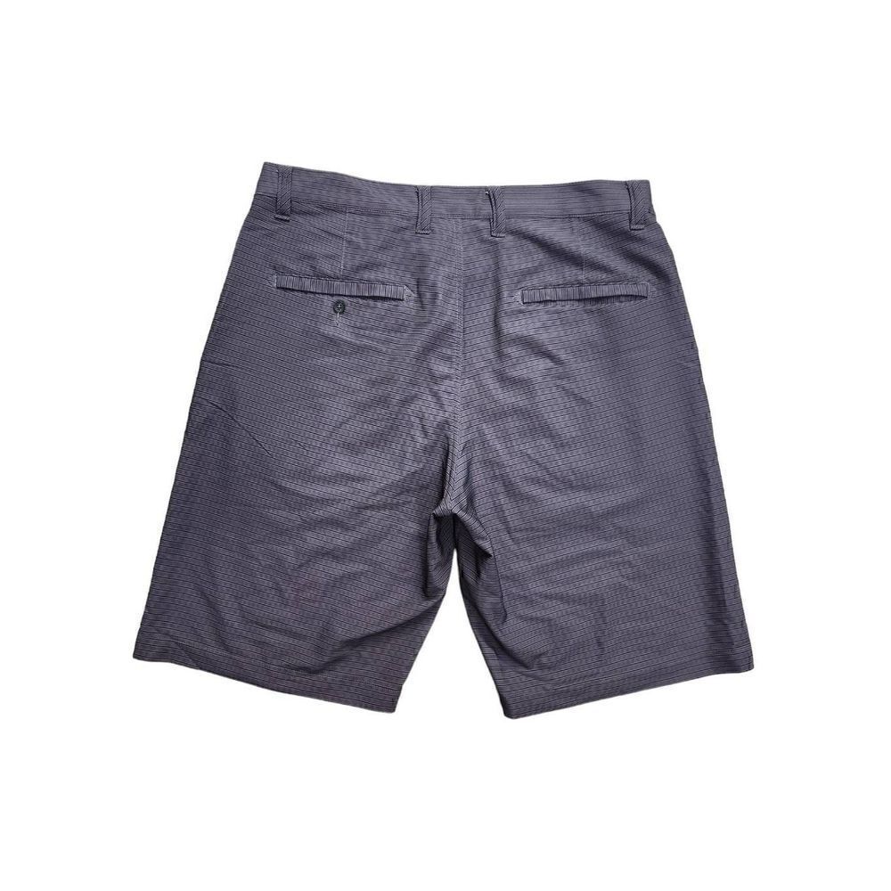 Travis Mathew Performance Golf Shorts Men's 32x10 Gray striped poly stretch - Picture 9 of 9